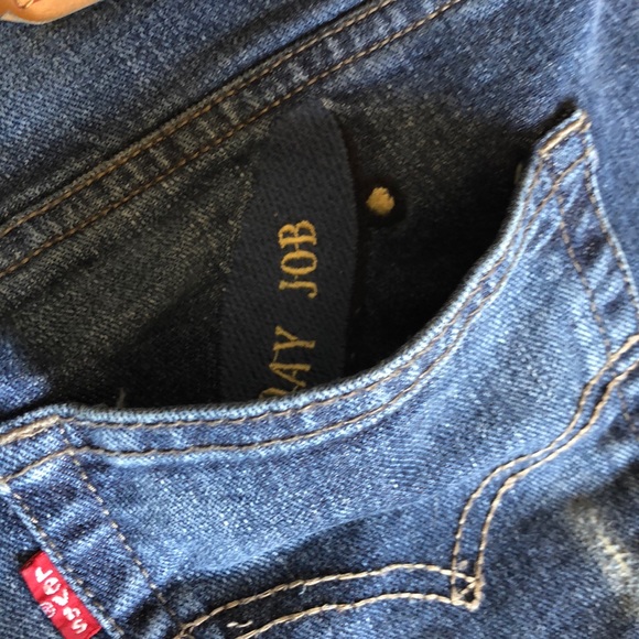 Custom patchwork Levi’s - Picture 5 of 10